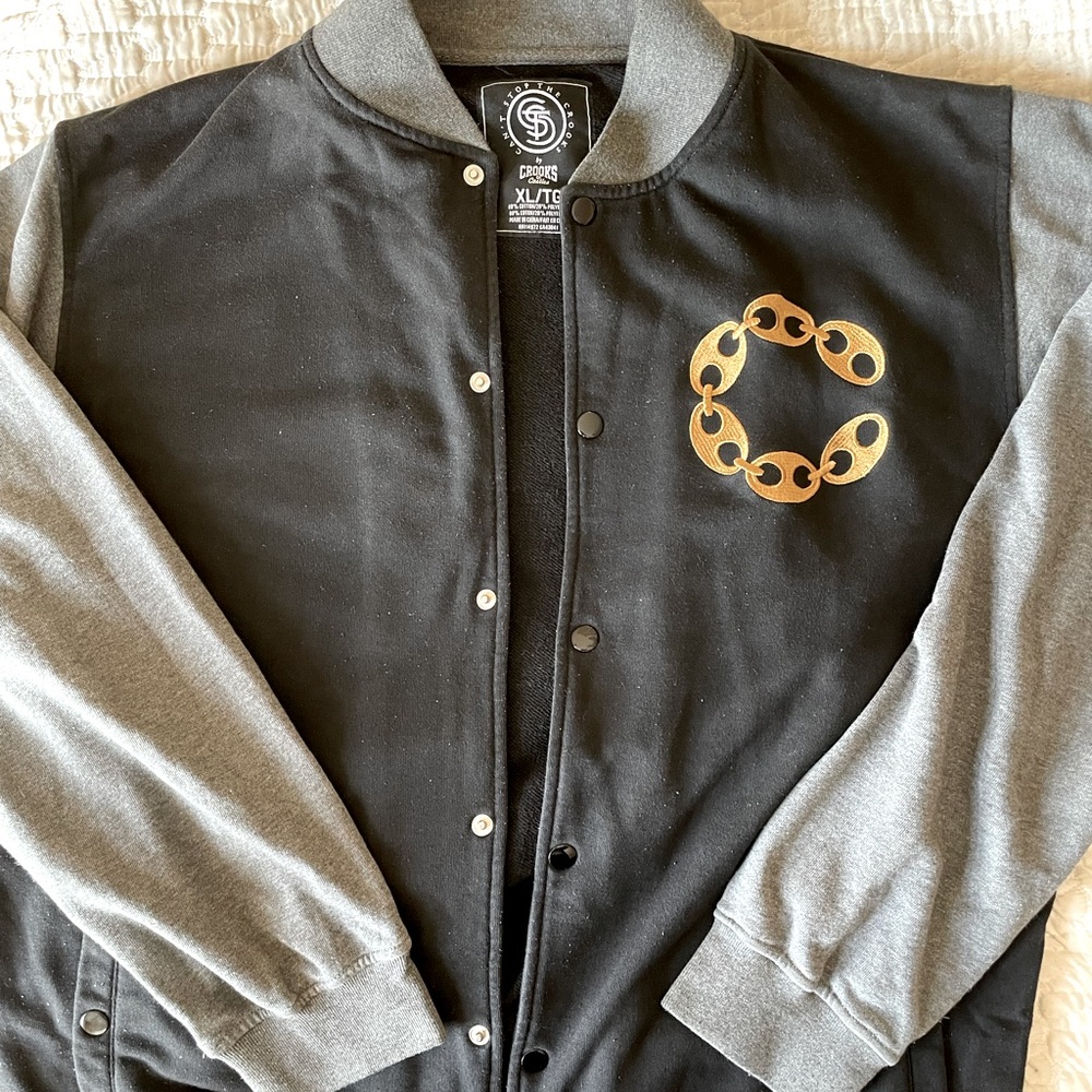 Crooks & Castles lightweight bomber jacket